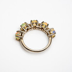 Genuine Ethiopian Fire Opal Ring // 3.4g