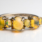 Genuine Ethiopian Fire Opal Ring // 2.6g