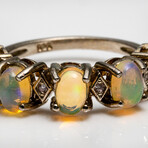 Genuine Ethiopian Fire Opal Ring // 3.4g