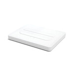 NYTSTND DUO MagSafe Compatible Wireless Charging Station // White Top (Oak Base)
