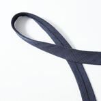 Melange Plaid Tie // Blue + Gray