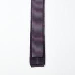 Italian Silk Knit Tie // Purple Mix