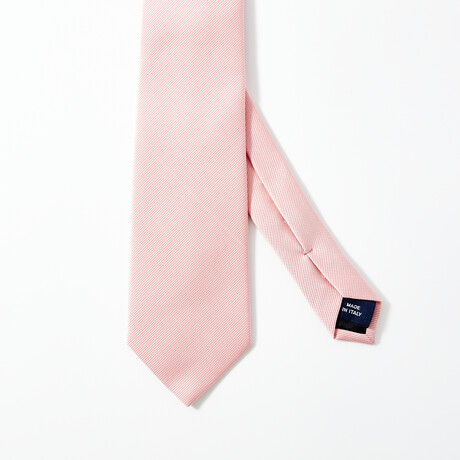 CoSilk Twill Tie // Pink