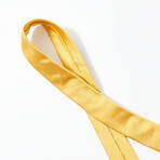 Josiah France Golden Silk Twill Tie // Yellow