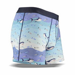 Nth Degree Boxer Brief // Shark // Blue (XL)