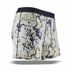 Nth Degree Boxer Brief // Marble Gold // Blue + Gold + White (XL)