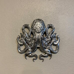 Octopus Sculpture // Wall Mounted