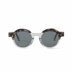 Women's Charlotte Polarized Sunglasses // Clear Gray + Onyx