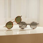 Men's Arthur Polarized Sunglasses // Matte Black Onyx + Smoke