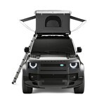 Basin Hard Shell Rooftop Car Camping Tent // Black + White