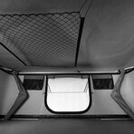 Basin Hard Shell Rooftop Car Camping Tent // Black + Black