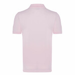 Short Sleeve Polo // Light Pink (S)