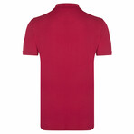 Short Sleeve Polo // Bordeaux (S)