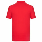 Short Sleeve Polo // Red (2XL)