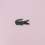 Short Sleeve Polo // Light Pink (S)