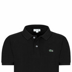 Short Sleeve Polo // Black (S)