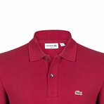 Short Sleeve Polo // Bordeaux (S)