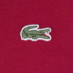 Short Sleeve Polo // Bordeaux (S)