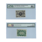 5-Cent United States Fractional Currency Collection // Set of 5 // PMG Certified