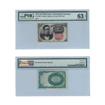 10-Cent United States Fractional Currency Collection // Set of 6 // PMG Certified