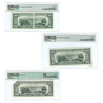 $20 Small Size Federal Reserve Error Note Collection // Set of 3 // PMG Certified