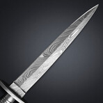 Full Damascus Dagger // 9807
