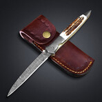 Damascus Pocket Folding Knife // 2016