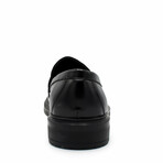 Aston Marc Mens Tuscan Penny Loafer Dress Shoe // Black (US Men's Size 8)