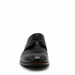 Aston Marc Mens Premier Wingtip Dress Shoes // Black (US Men's Size 8)
