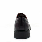 Aston Marc Mens Tuscan Cap Toe Dress Shoes // Maroon (US Men's Size 8)