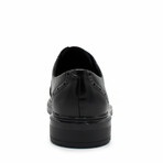 Aston Marc Mens Tuscan Wingtip Dress Shoe // Black (US Men's Size 13)