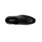 Aston Marc Mens Premier Wingtip Dress Shoes // Black (US Men's Size 8)