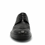 Aston Marc Mens Tuscan Wingtip Dress Shoe // Black (US Men's Size 13)