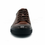 Aston Marc Mens Palio Court Shoe // Tan (US Men's Size 8)