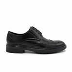Aston Marc Mens Tuscan Wingtip Dress Shoe // Black (US Men's Size 13)