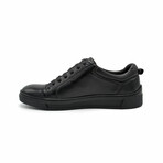 Aston Marc Mens Palio Court Shoe // Black (US Men's Size 8)