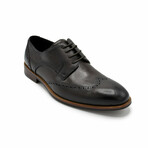 Aston Marc Mens Premier Wingtip Dress Shoes // Brown (US Men's Size 8)