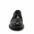 Aston Marc Mens Monaco Wingtip Dress Shoe // Black (US Men's Size 8)