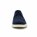 Aston Marc Mens Lark Wingtip Oxfords // Navy (US Men's Size 8)