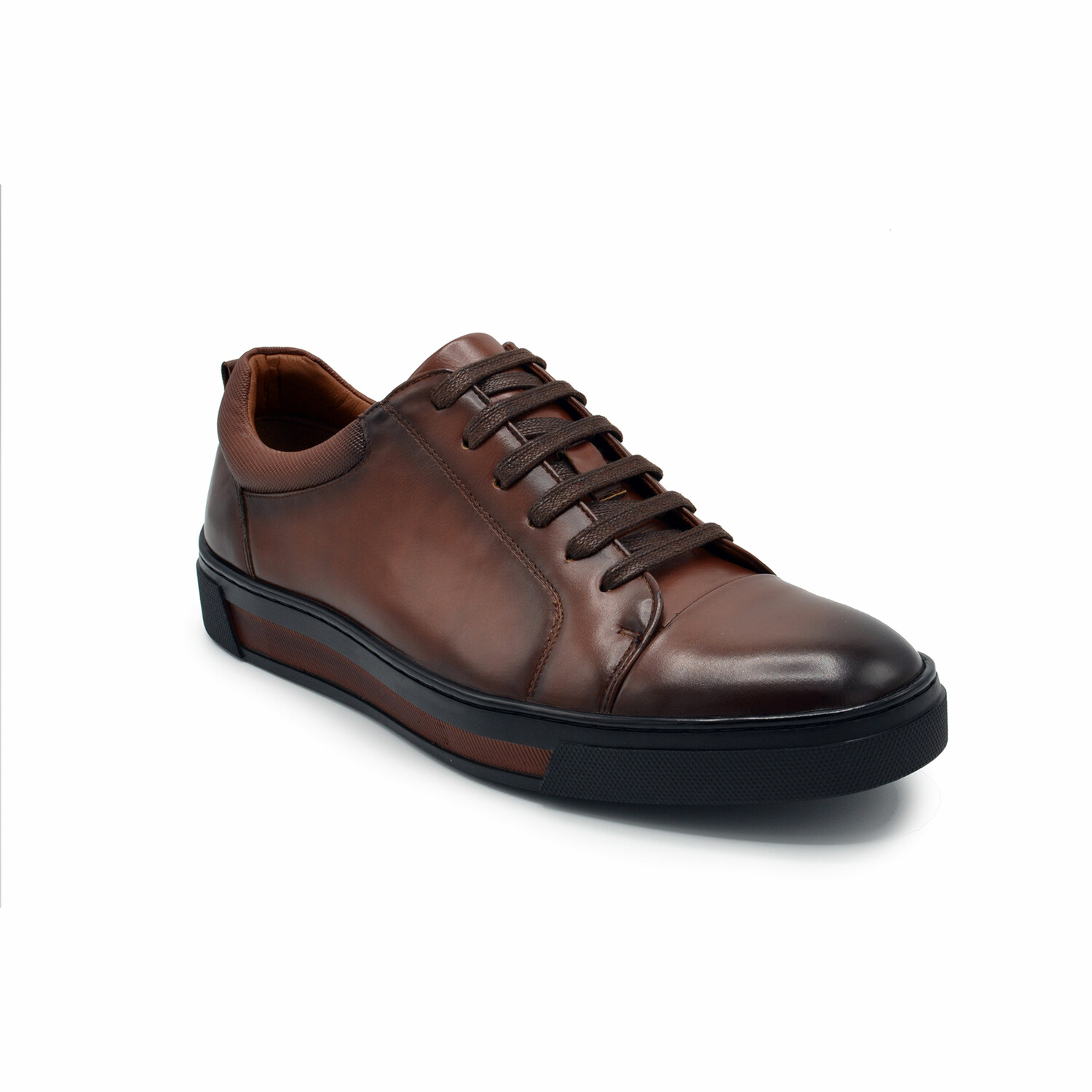 Aston Marc Mens Palio Court Shoe // Tan (US Men's Size 8.5