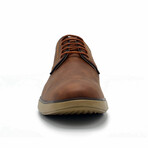 Aston Marc Mens Durant Gum Bottom Oxford  // Brown (US Men's Size 8)