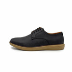 Aston Marc Mens Durant Gum Bottom Oxford  // Black (US Men's Size 8)