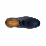Aston Marc Mens Durant Gum Bottom Oxford  // Navy (US Men's Size 11)