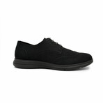 Aston Marc Mens Lark Wingtip Oxfords // Black (US Men's Size 8)