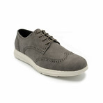 Aston Marc Mens Lark Wingtip Oxfords // Gray (US Men's Size 8)