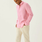 Organic Dress Shirt // Pink (2XL)