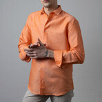 Organic Dress Shirt // Orange (2XL)