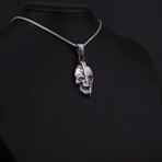 Warrior Skull and Helmet Necklace