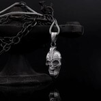 Warrior Skull and Helmet Necklace