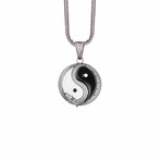 Ouroboros Ying Yang Necklace